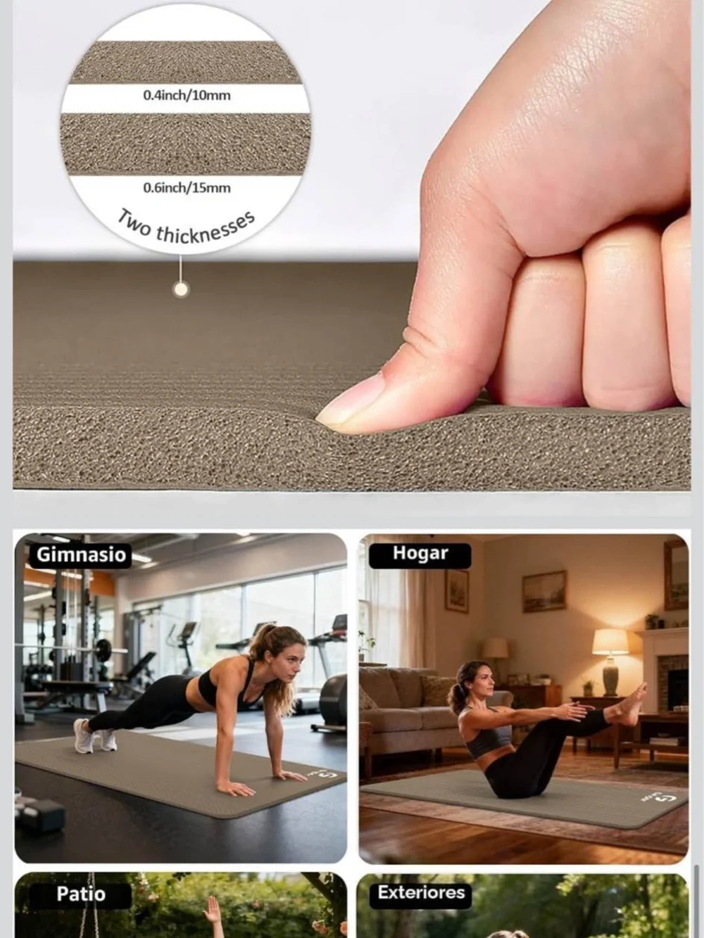 Alfombra de yoga